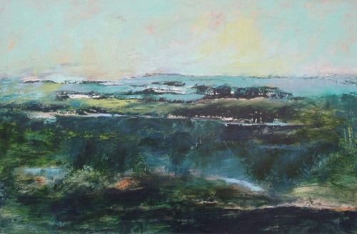 Oil painting by carol called Lakeland