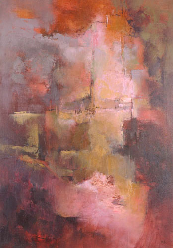 A red composition in oils